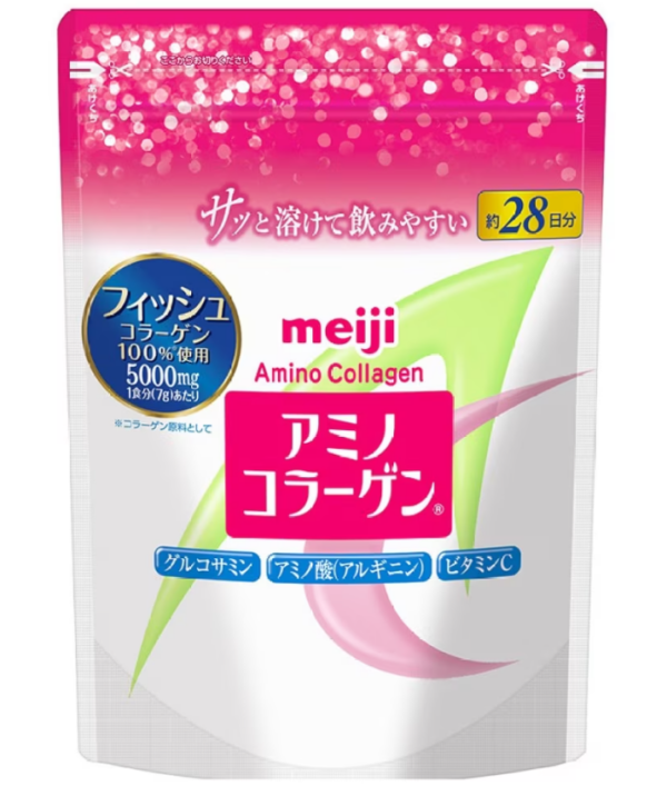 明治 日本明治氨基膠原蛋白粉 196G